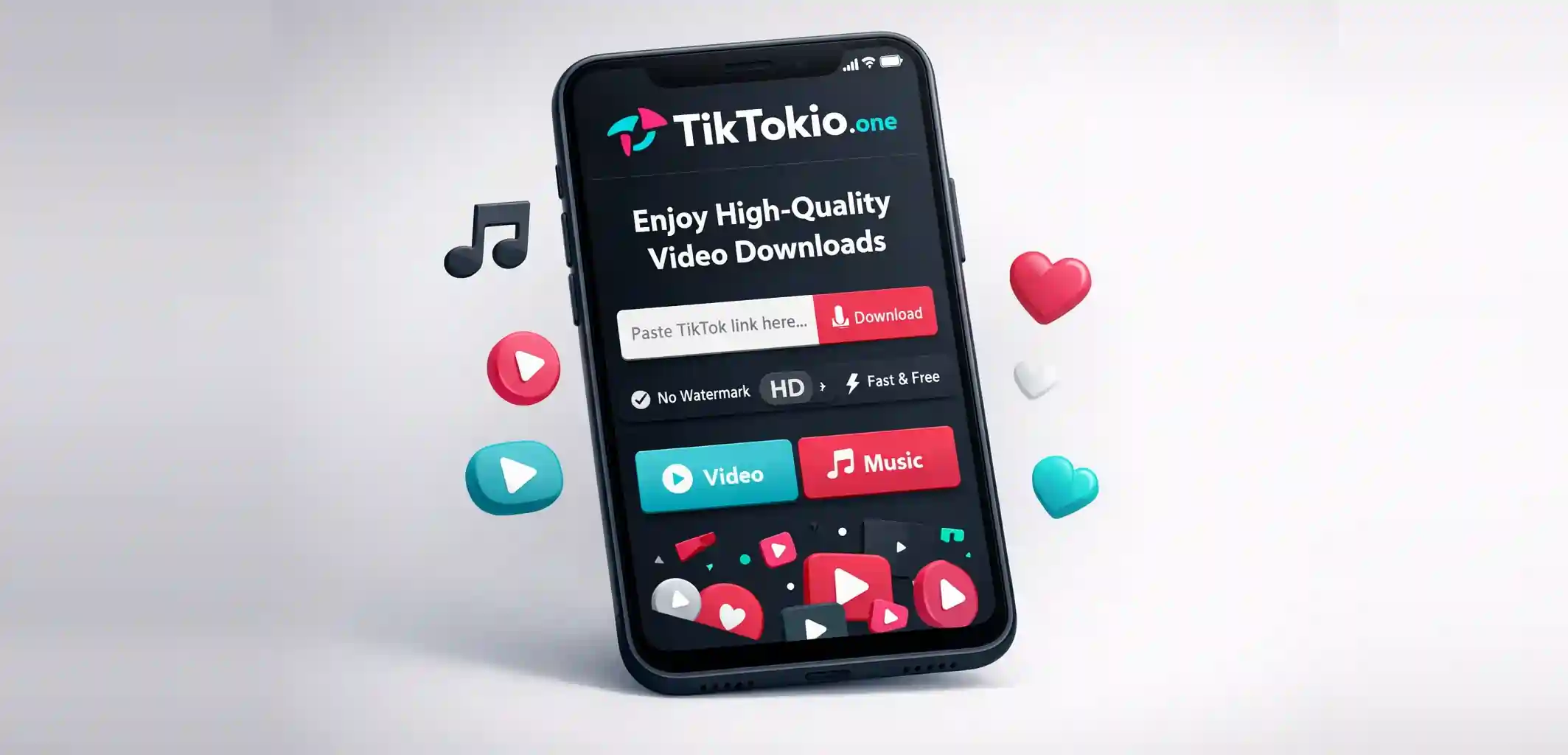 از دانلود ویدیوهای با کیفیت بالا با TikTokio لذت ببرید