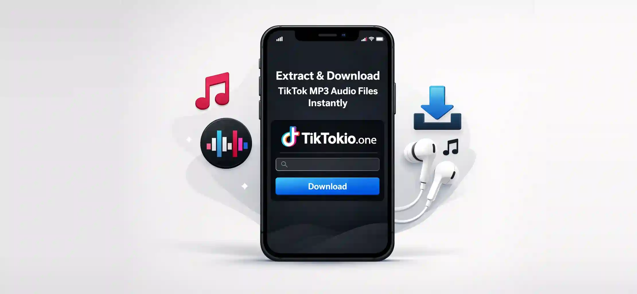 استخراج و دانلود فوری فایل‌های صوتی تیک تاک MP3